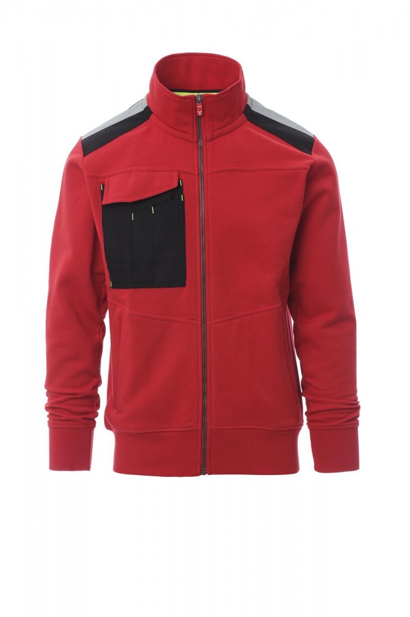PAYPER - Herren-Sweatshirt WORK 2.0 - Farbe: Rot