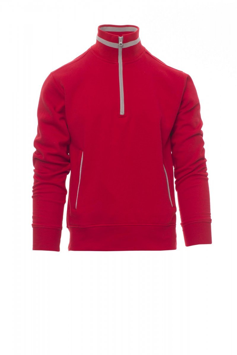 PAYPER - Herren-Sweatshirt RIO - Farbe: Rot/Grau