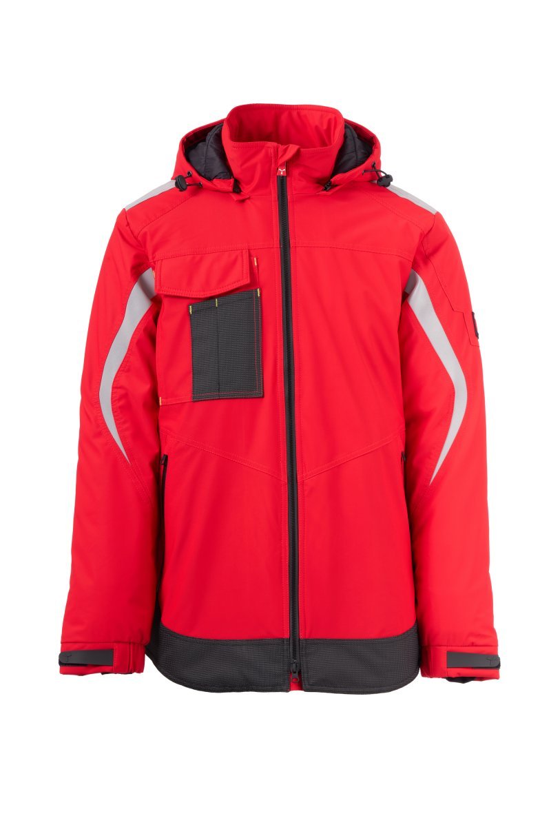 PAYPER - Herren Softshelljacke WONDER LITE PAD - Farbe: Rot/Schwarz