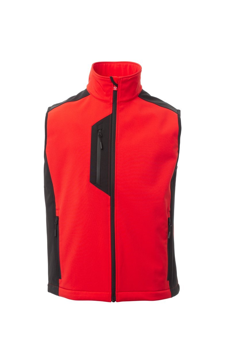PAYPER - Herren Weste CORK - Farbe: Rot/Schwarz