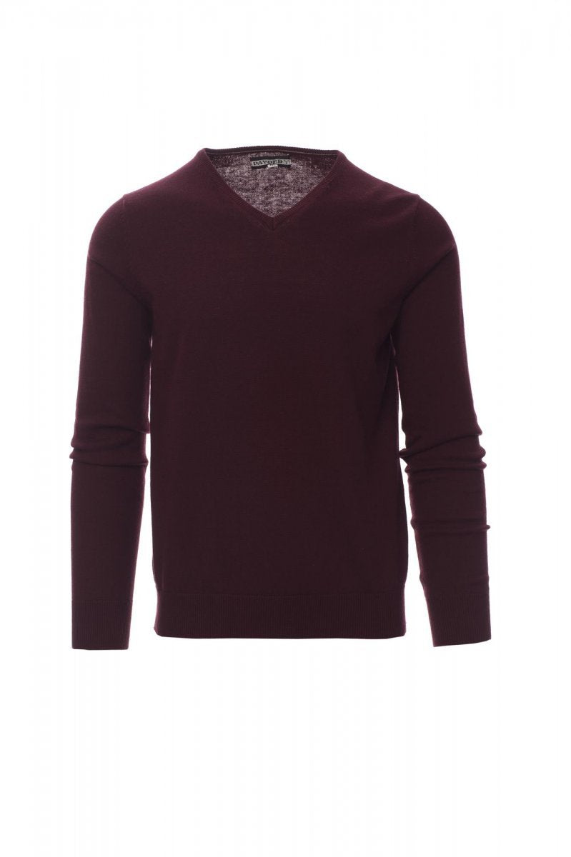 PAYPER - Leichter Herren-Pullover BUSINESS - Farbe: Bordeaux