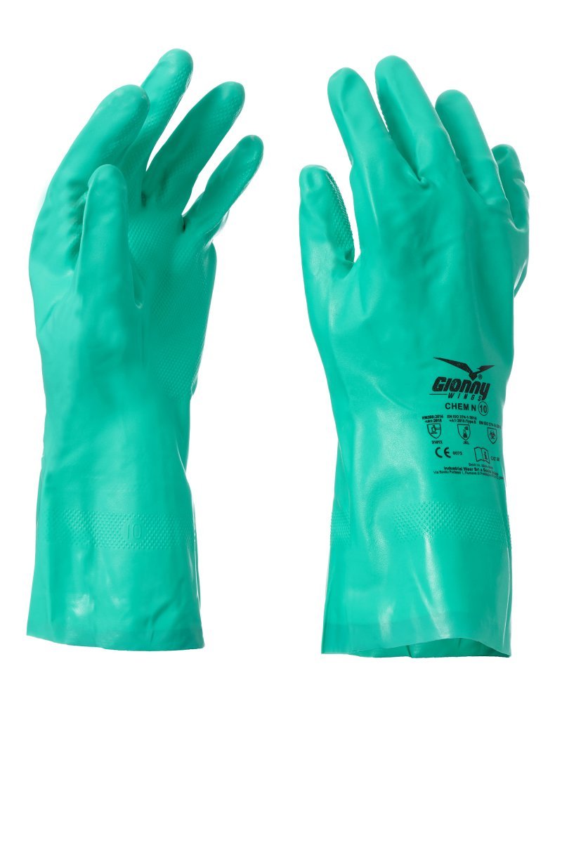 GIONNY WINGS - Handschuh CHEM N (VPE: 12 Paar) - Farbe: Grün
