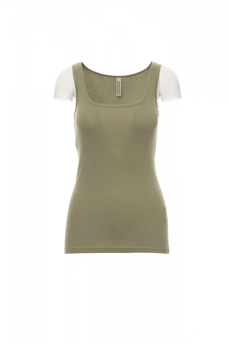 PAYPER - Tailliertes ärmelloses Damen-Shirt LOOK