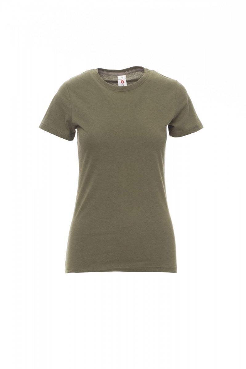 PAYPER - Tailliertes Damen-T-Shirt SUNSET LADY