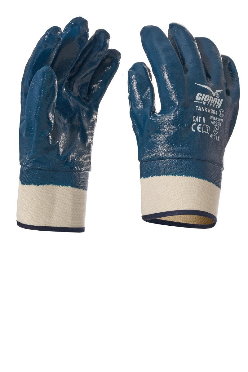 GIONNY WINGS - Handschuh TANK NBR4 (VPE: 12 Paar) - Farbe: Blau