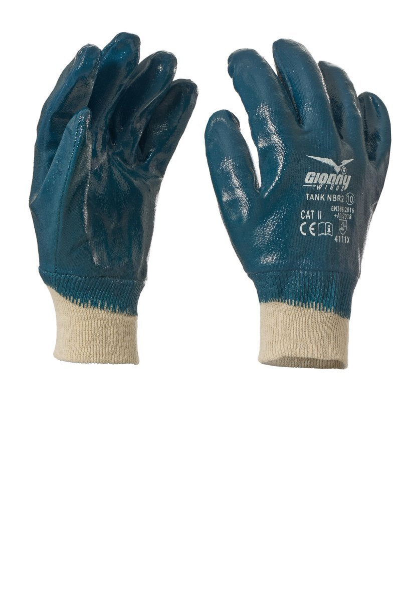 GIONNY WINGS - Handschuh TANK NBR2 (VPE: 12 Paar) - Farbe: Blau