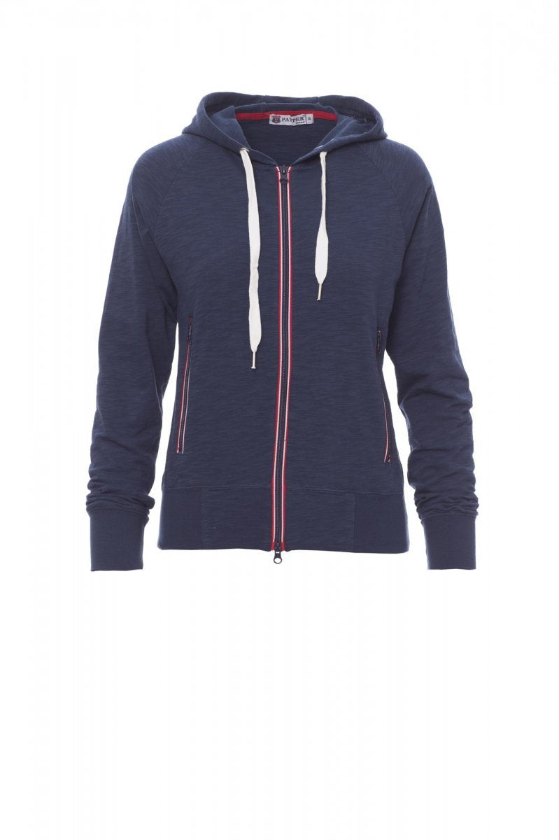 PAYPER - Taillierte Damen-Sweatjacke FREESTYLE LADY - Farbe: Denimblau
