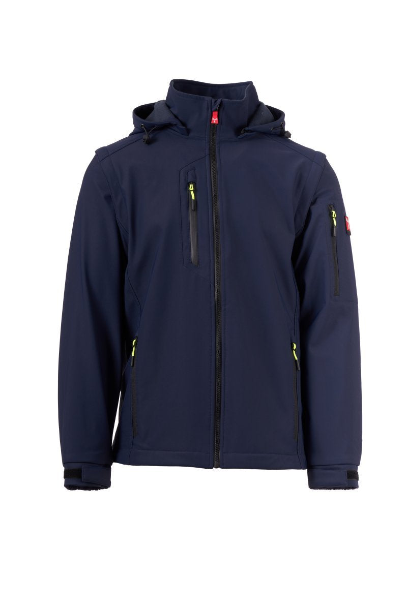 PAYPER - Herren Softshelljacke CREEK 2IN1 - Farbe: Marineblau