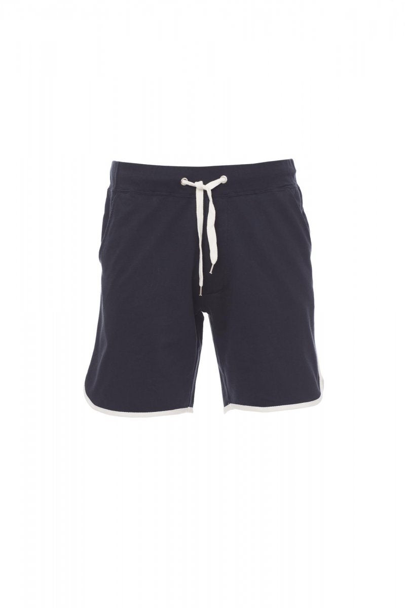 PAYPER - Herren-Sweatshorts COMBAT - Farbe: Marineblau/Weiss
