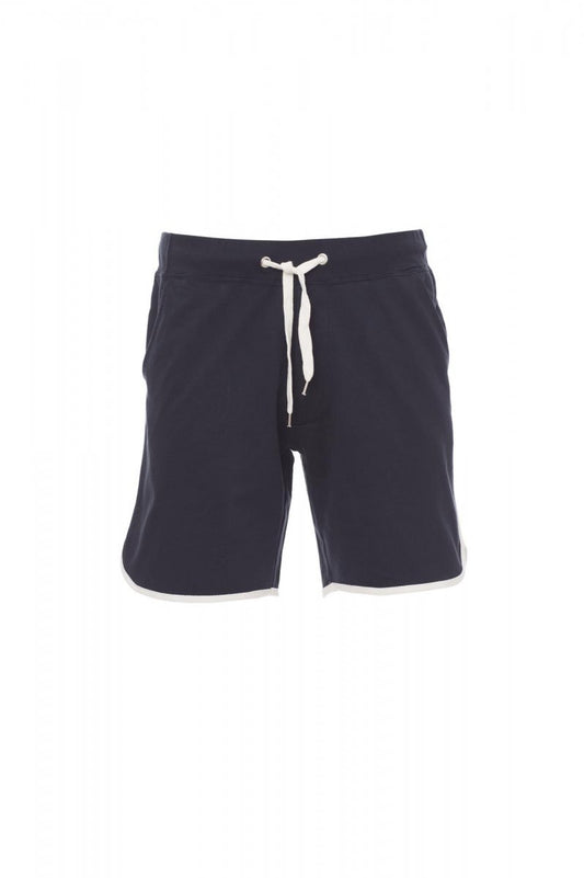 PAYPER - Herren-Sweatshorts COMBAT - Farbe: Marineblau/Weiss