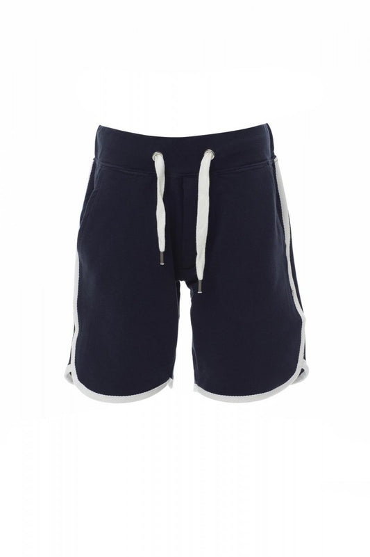 PAYPER - Kinder-Sweatshorts COMBAT KIDS - Farbe: Marineblau/Weiss