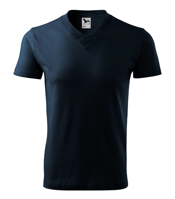 Malfini V-Neck 102 – Unisex T-Shirt mit V-Ausschnitt | S–3XL | 10 Farben