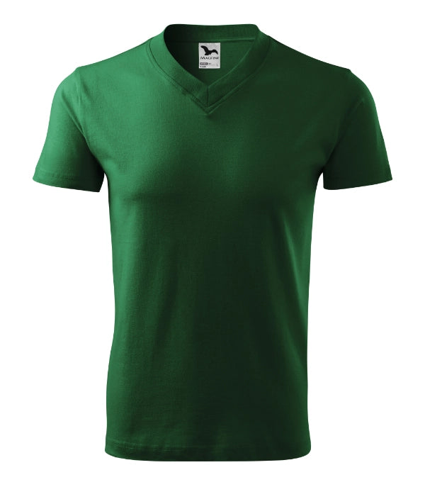 Malfini V-Neck 102 – Unisex T-Shirt mit V-Ausschnitt | S–3XL | 10 Farben