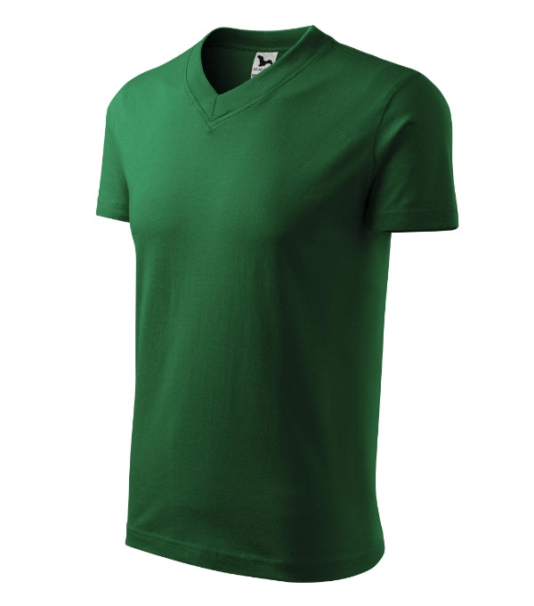 Malfini V-Neck 102 – Unisex T-Shirt mit V-Ausschnitt | S–3XL | 10 Farben