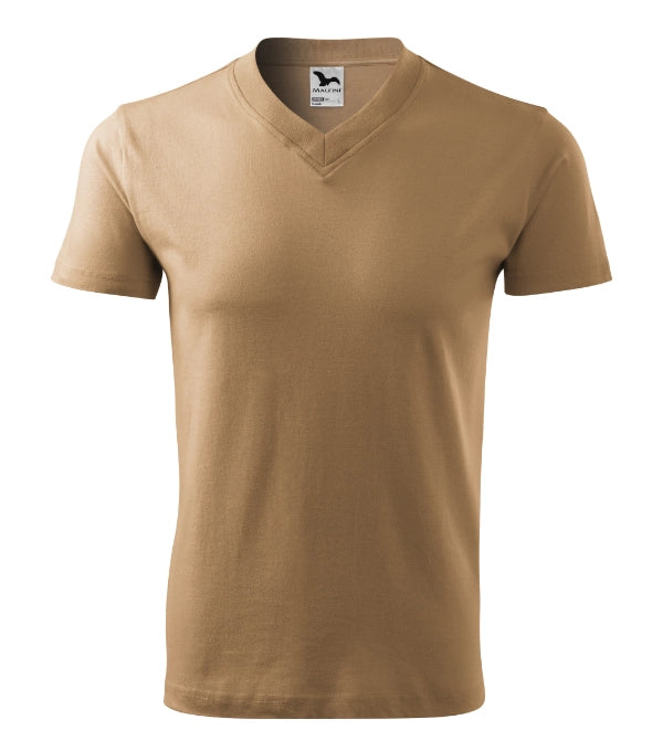 Malfini V-Neck 102 – Unisex T-Shirt mit V-Ausschnitt | S–3XL | 10 Farben