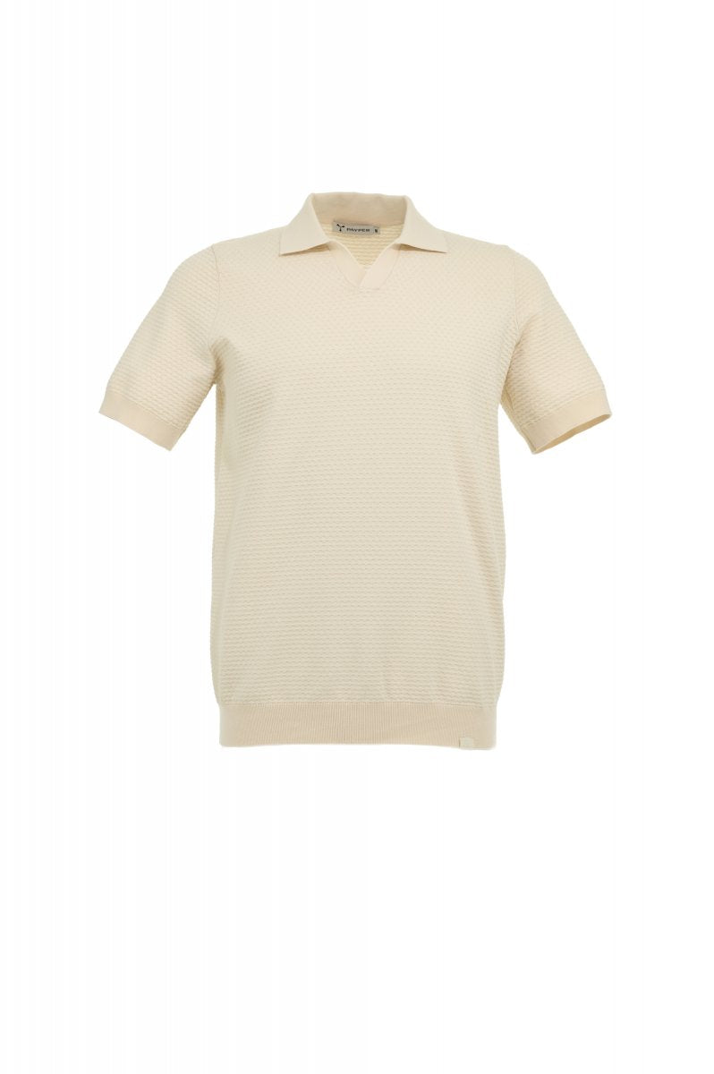 PAYPER - Gestricktes Poloshirt RESORT