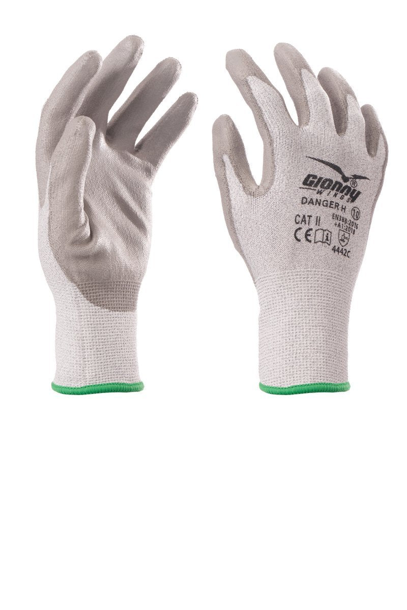 GIONNY WINGS - Handschuh DANGER H (VPE: 12 Paar) - Farbe: Grau