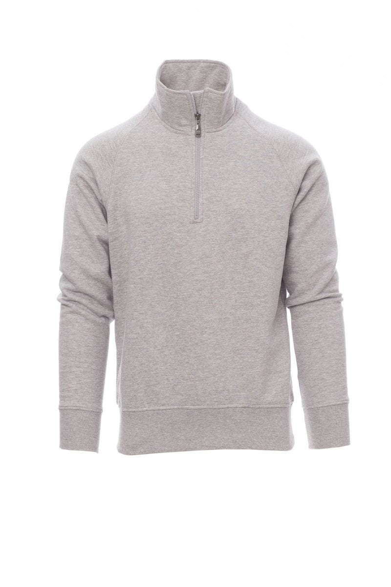 PAYPER - Herren-Sweatshirt MIAMI+ MELANGE - Farbe: Grau Meliert