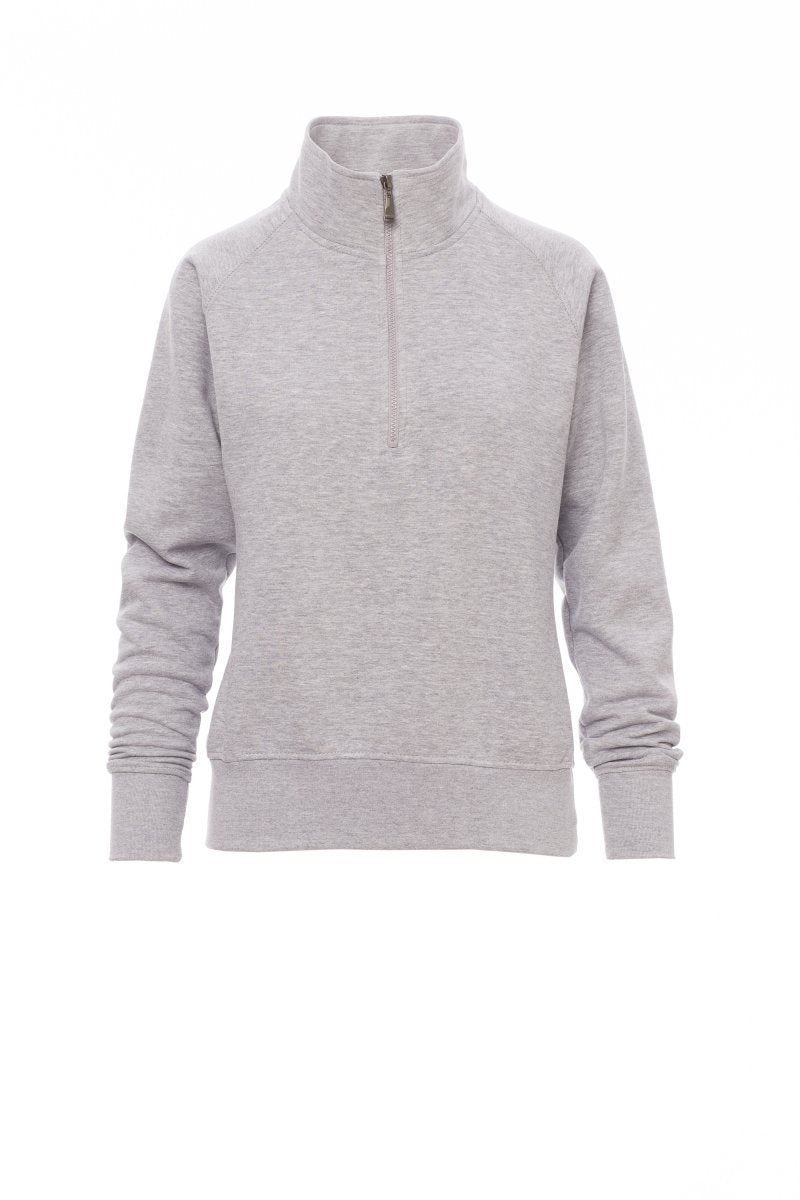PAYPER - Damen-Sweatshirt MIAMI+LADY MELANGE - Farbe: Grau Meliert