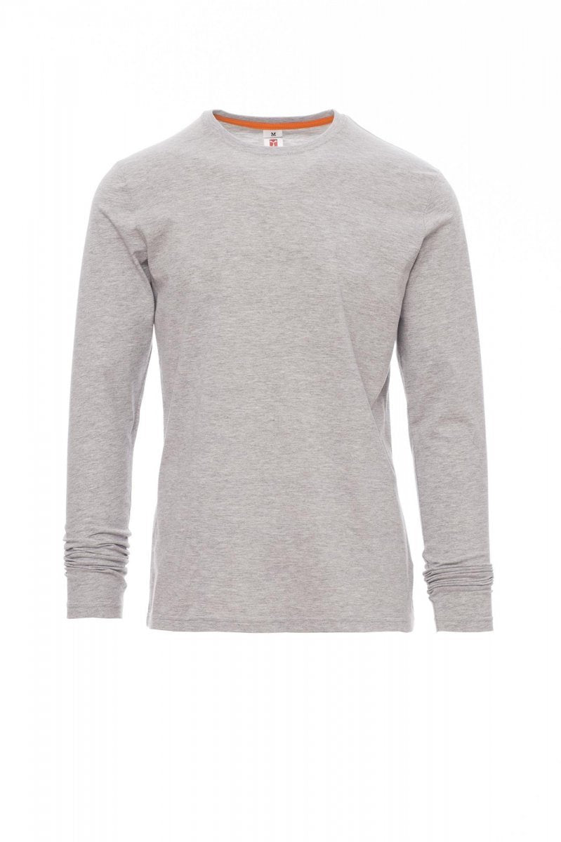 PAYPER - Herren-T-Shirt PINETA MELANGE - Farbe: Grau Meliert