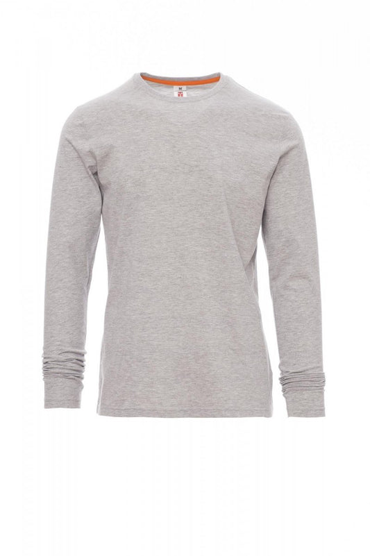 PAYPER - Herren-T-Shirt PINETA MELANGE - Farbe: Grau Meliert