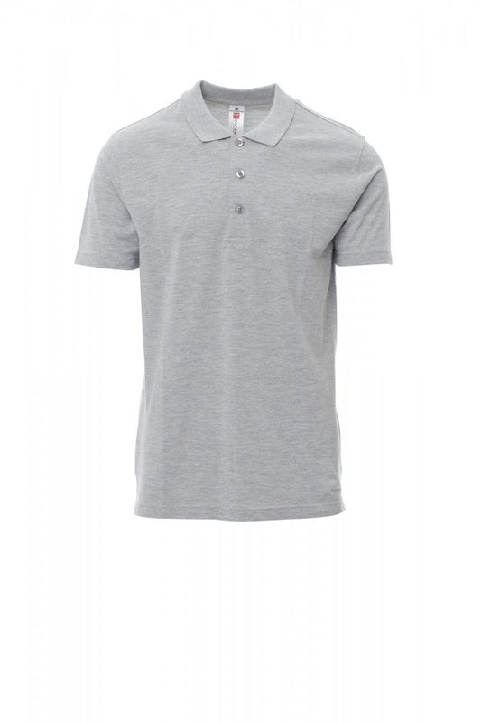 PAYPER - Poloshirt ROME MELANGE - Farbe: Grau Meliert
