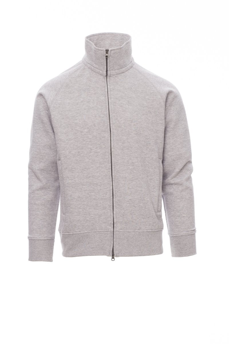 PAYPER - Herren-Sweatjacke PANAMA+ MELANGE - Farbe: Grau Meliert
