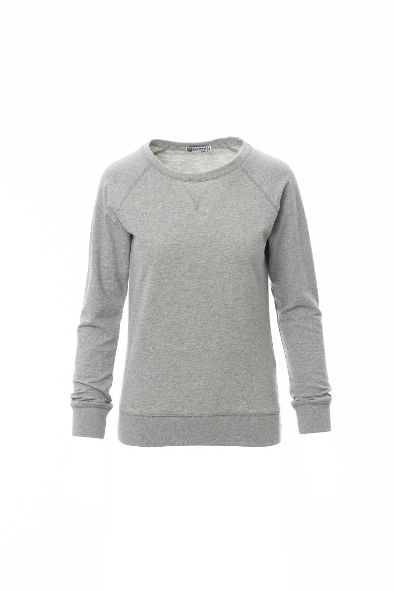 PAYPER - Damen-Sweatshirt MALIBU+LADY MELANGE - Farbe: Grau Meliert