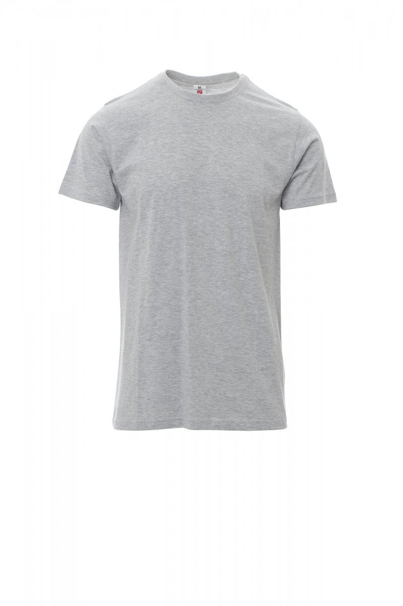 PAYPER - Herren-T-Shirt PRINT MELANGE - Farbe: Grau Meliert
