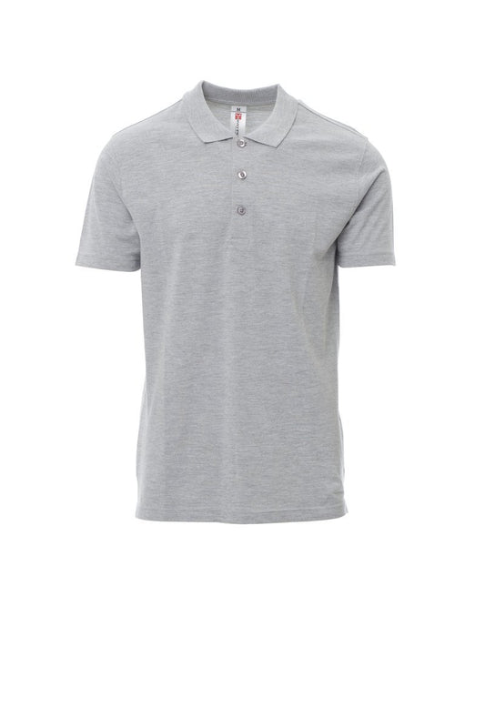 PAYPER - Poloshirt AMALFI MELANGE - Farbe: Grau Meliert