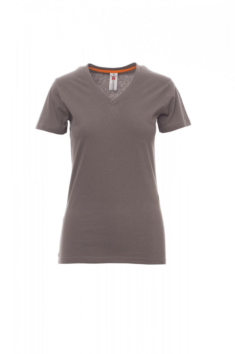 PAYPER - Tailliertes Damen-T-Shirt V-NECK LADY