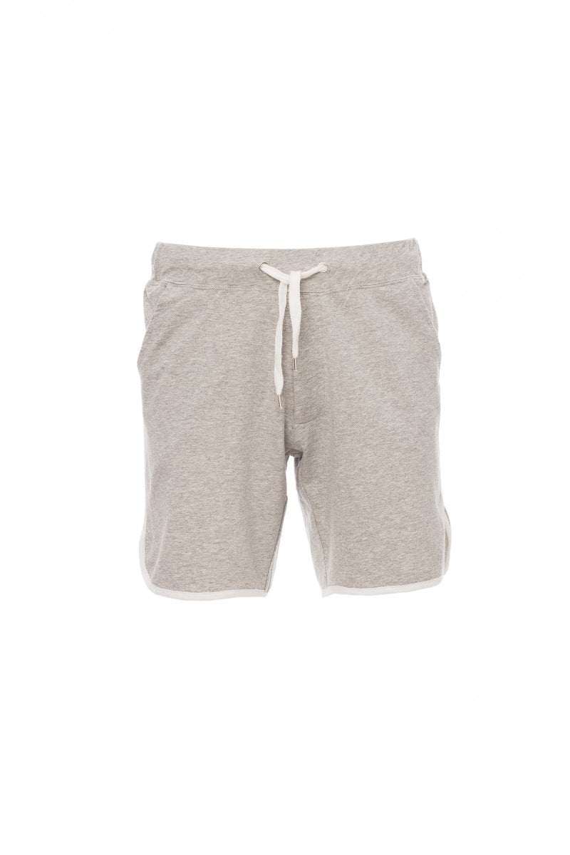 PAYPER - Herren-Sweatshorts COMBAT MELANGE - Farbe: Grau Meliert/Weiss