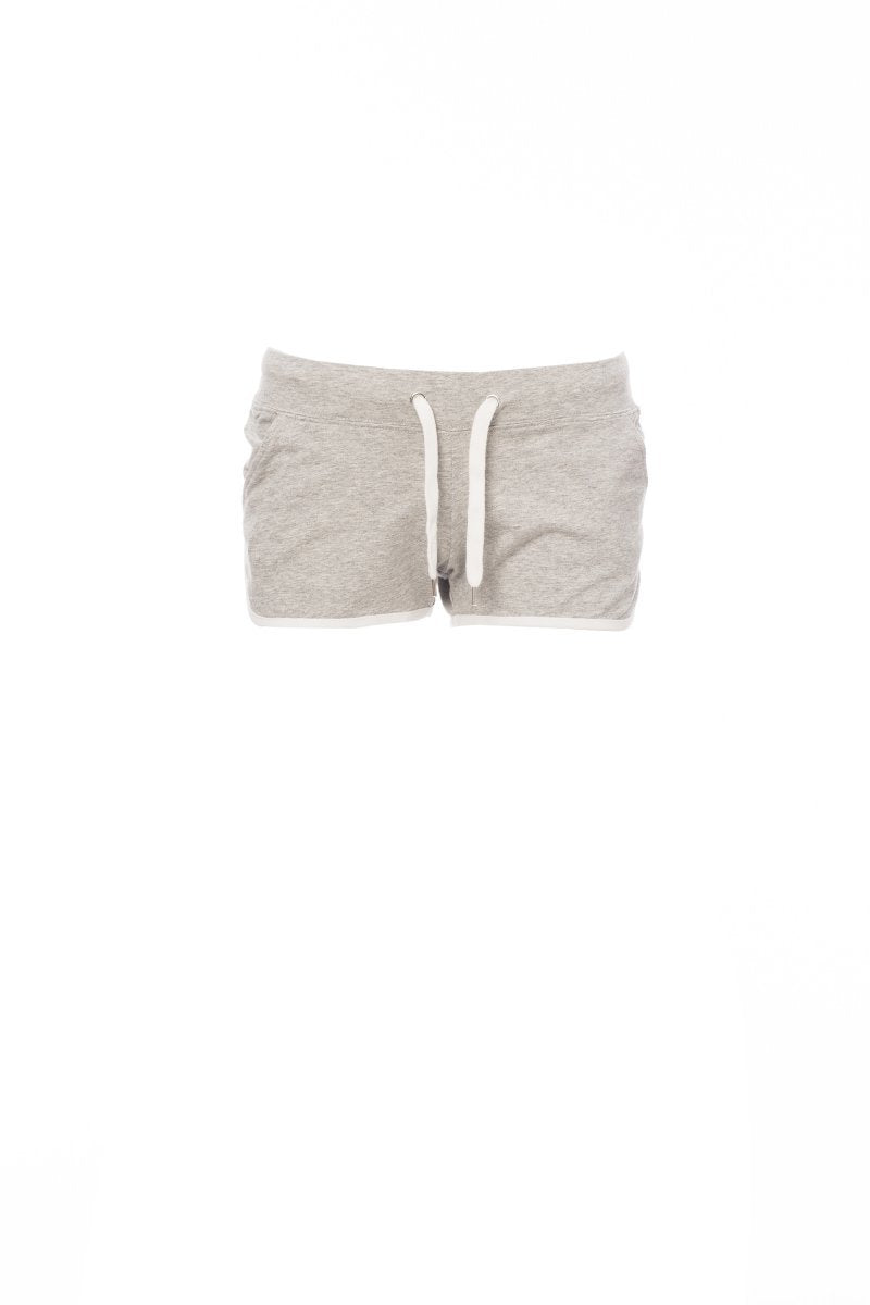 PAYPER - Damen-Sweatshorts COMBAT LADY MELANGE - Farbe: Grau Meliert/Weiss