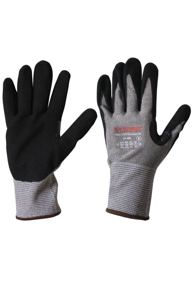 GIONNY WINGS - Handschuh 01-501 (VPE: 12 Paar) - Farbe: Grau/Schwarz