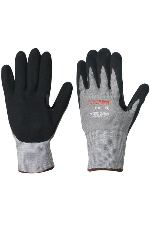 GIONNY WINGS - Handschuh 01-701 (VPE: 12 Paar) - Farbe: Grau/Schwarz