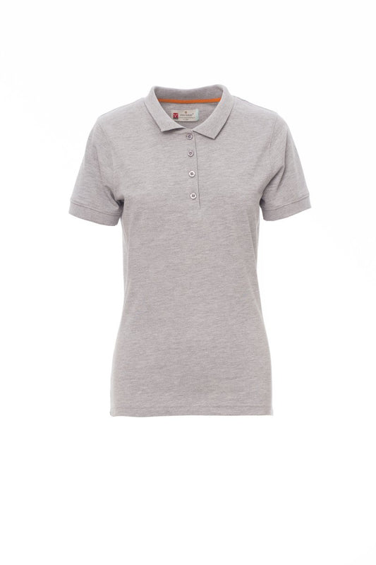 PAYPER Poloshirt VENICE LADY MELANGE in GRAU MELIERT - Arbeitskleidung für Industrie und Handwerk