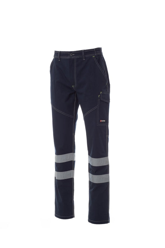 PAYPER Arbeitshose WORKER SUMMER REFLEX in MARINEBLAU - Arbeitskleidung für Industrie und Handwerk