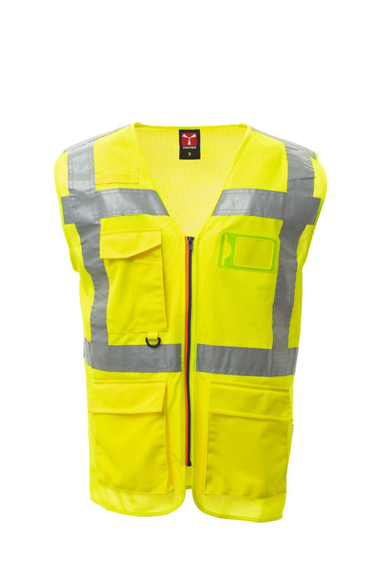 PAYPER Arbeitsweste EXTRA MESH in FLUOGELB - Arbeitskleidung für Industrie und Handwerk