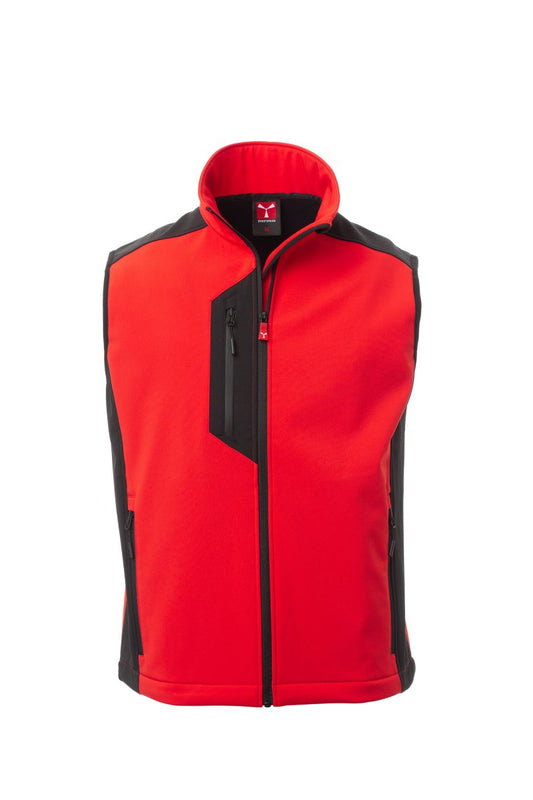 PAYPER Softshelljacke CORK in ROT/SCHWARZ - Arbeitskleidung für Industrie und Handwerk