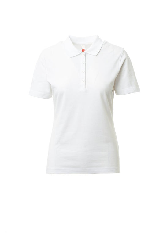 PAYPER Poloshirt ROME LADY in WEISS - Arbeitskleidung für Industrie und Handwerk