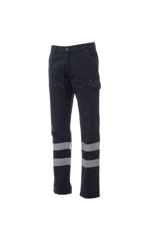 PAYPER Arbeitshose POWER STRETCH REFLEX in MARINEBLAU - Arbeitskleidung für Industrie und Handwerk