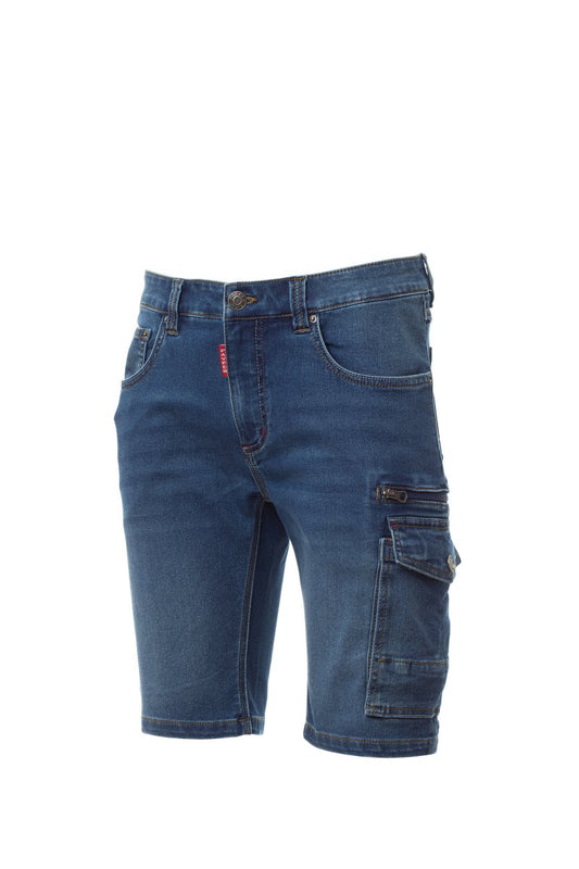 PAYPER Arbeitsshorts WEST SHORTS in DENIMBLAU - Arbeitskleidung für Industrie und Handwerk