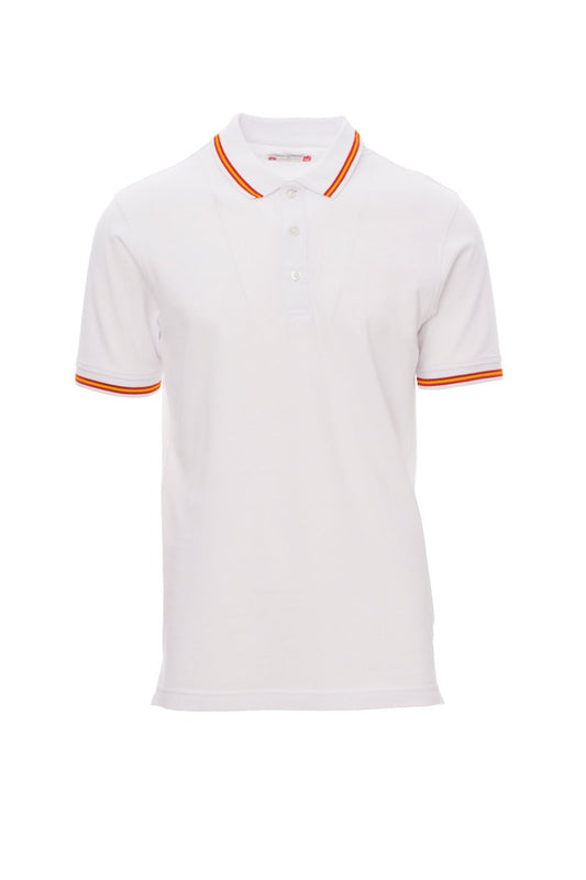 PAYPER Poloshirt SPAIN in WEISS - Arbeitskleidung für Industrie und Handwerk