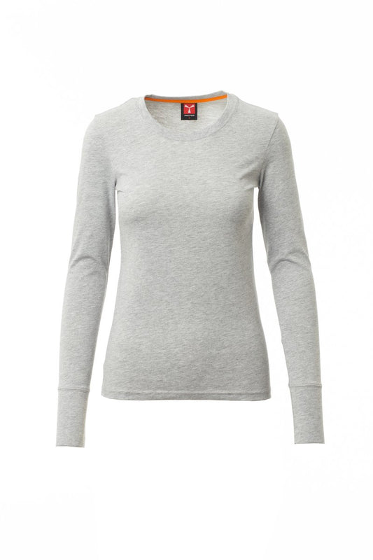 PAYPER T-Shirt PINETA LADY MELANGE in GRAU MELIERT - Arbeitskleidung für Industrie und Handwerk