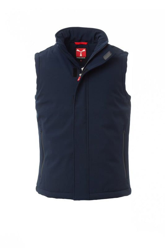 PAYPER Softshelljacke NORDET VEST in MARINEBLAU - Arbeitskleidung für Industrie und Handwerk
