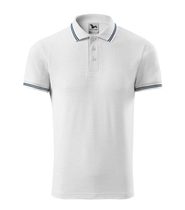 Malfini Urban 219 – Herren Poloshirt mit Kontraststreifen | S–3XL | 15 Farben