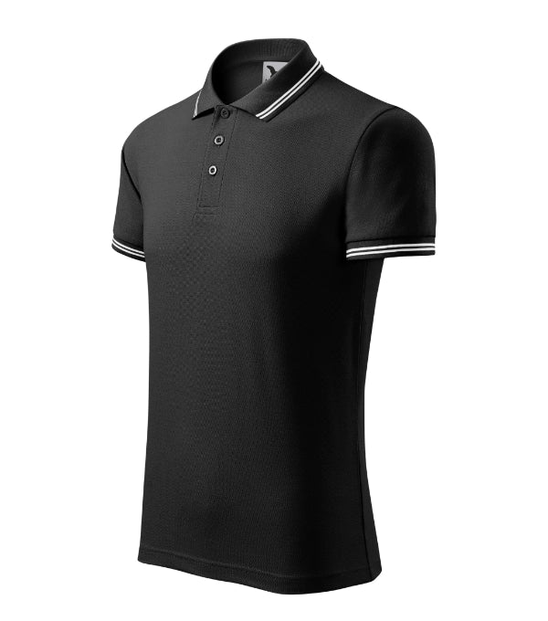 Malfini Urban 219 – Herren Poloshirt mit Kontraststreifen | S–3XL | 15 Farben