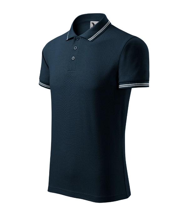Malfini Urban 219 – Herren Poloshirt mit Kontraststreifen | S–3XL | 15 Farben
