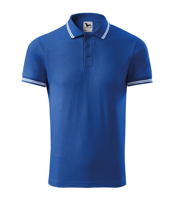 Malfini Urban 219 – Herren Poloshirt mit Kontraststreifen | S–3XL | 15 Farben