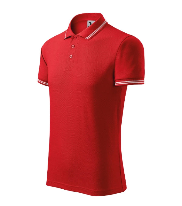 Malfini Urban 219 – Herren Poloshirt mit Kontraststreifen | S–3XL | 15 Farben